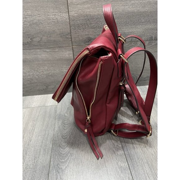 I.N.C. International Concepts Elliah Convertible Backpack Red Gold - Picture 8 of 12